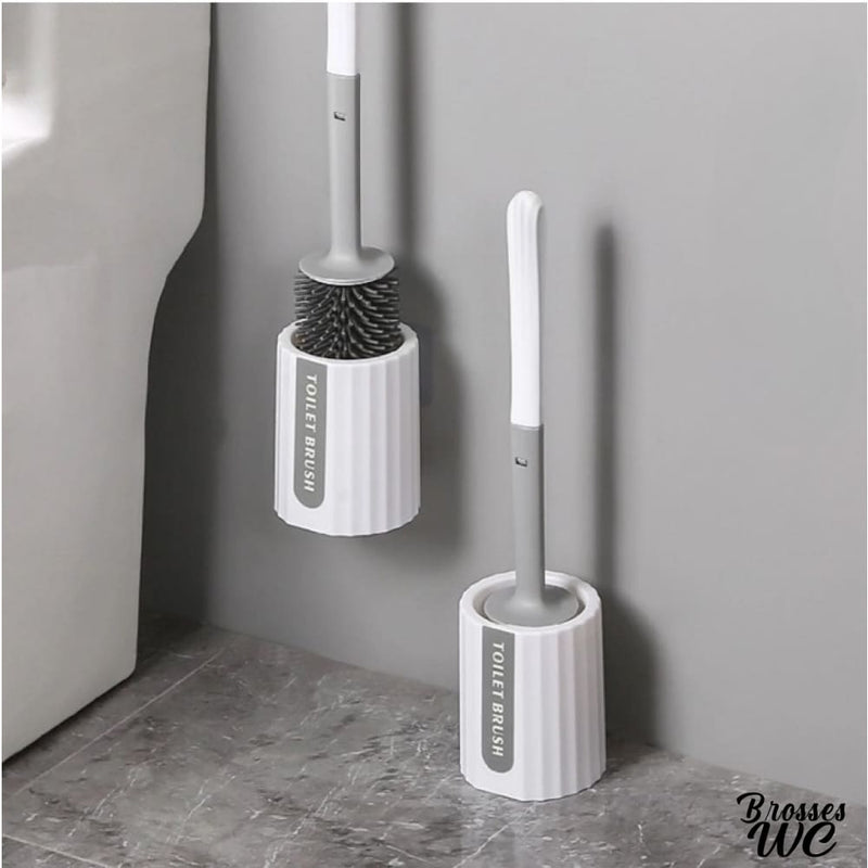 Brosse wc suspendu sans percage