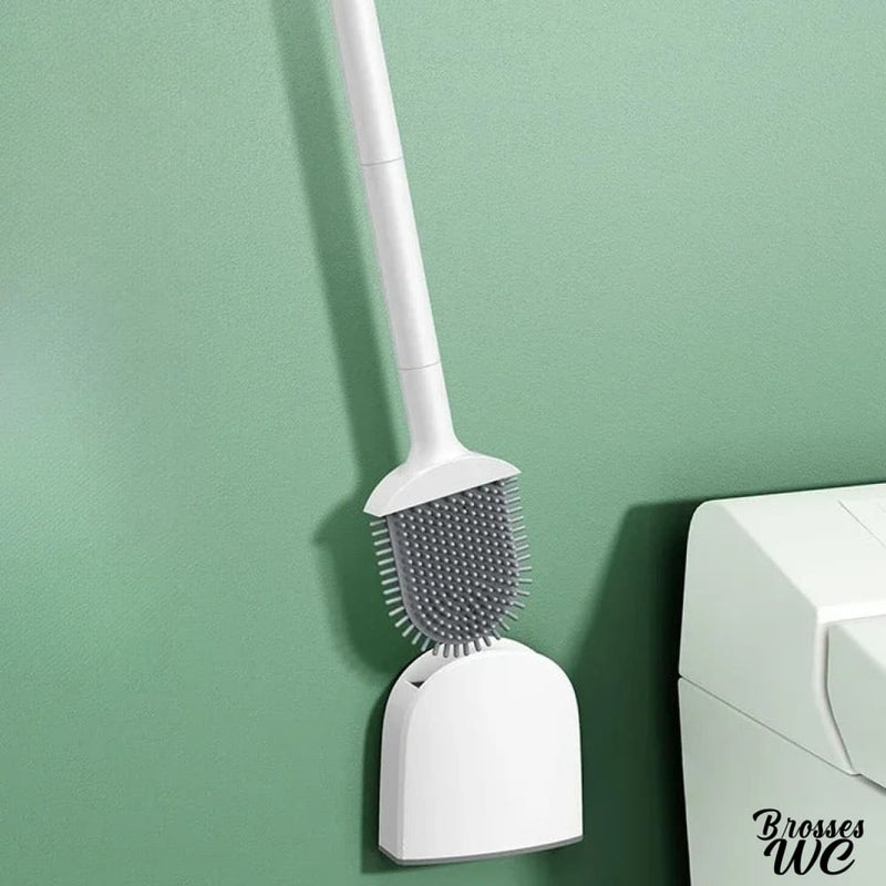 Brosse wc suspendu silicone
