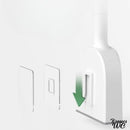 Brosse wc suspendu silicone