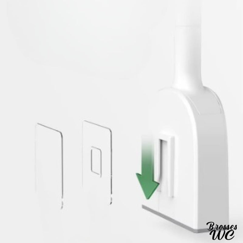 Brosse wc suspendu silicone