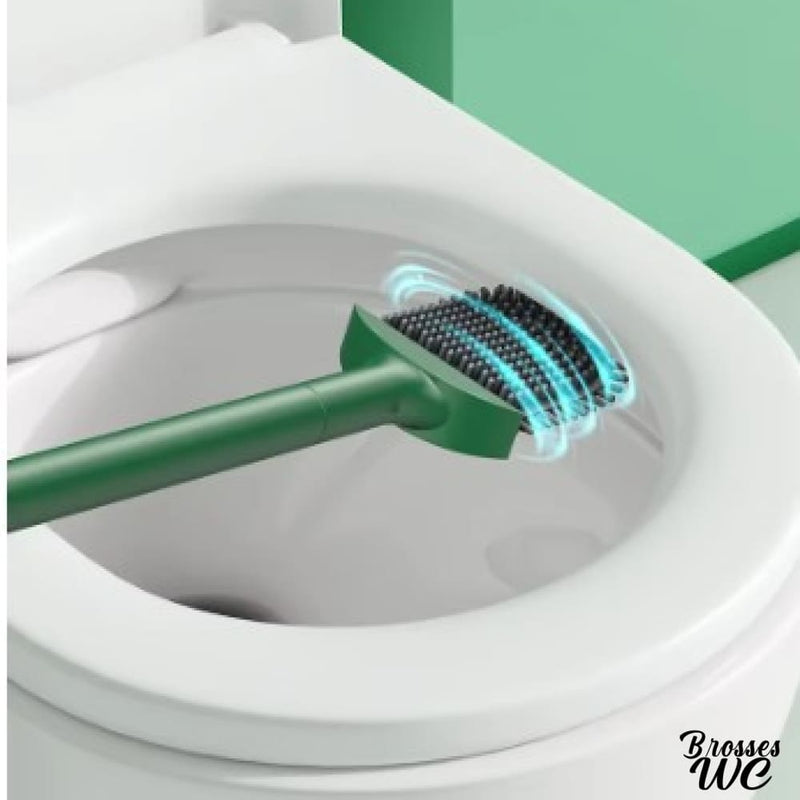 Brosse wc suspendu silicone