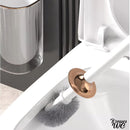 Brosse wc suspendue avec couvercle