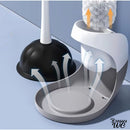 Brosse wc toilette ventouse