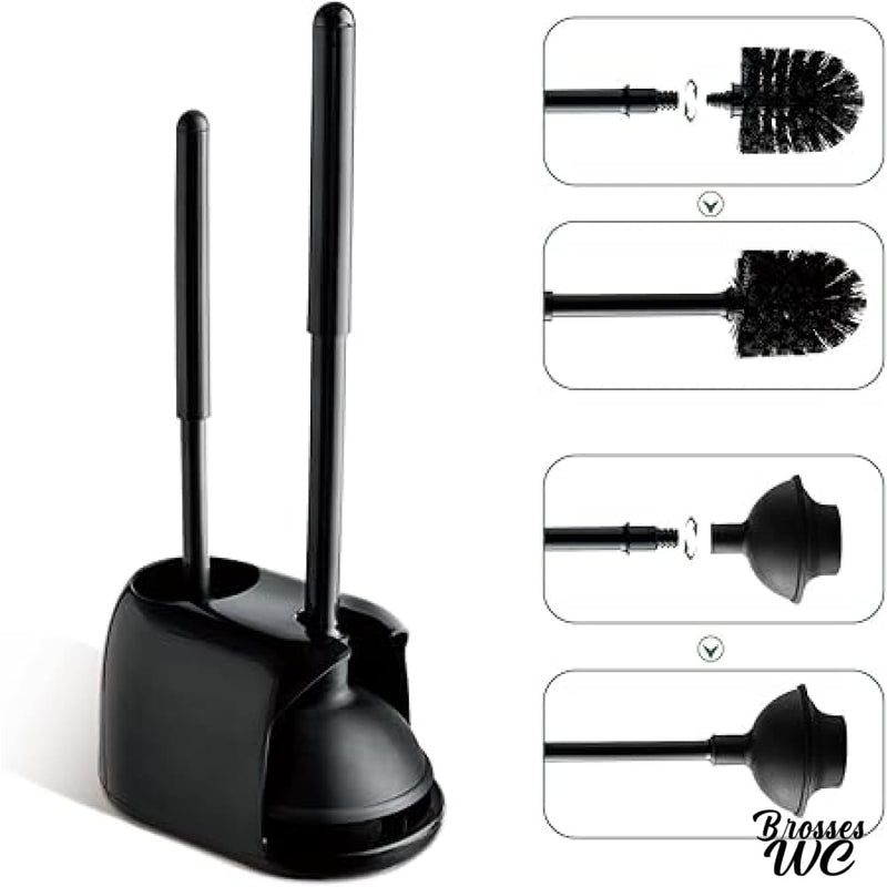 Brosse wc ventouse