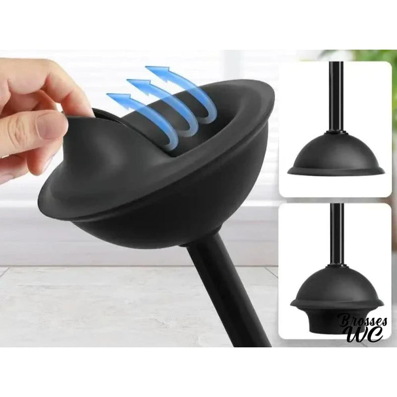 Brosse wc ventouse