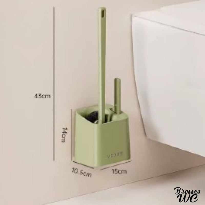 Brosse wc vert