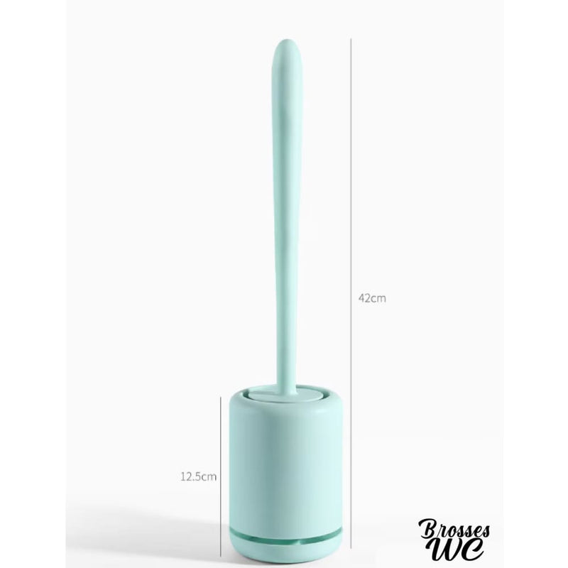 Brosse wc verte