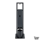 Combiné wc porte rouleau balai