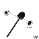 Combiné wc porte rouleau balai