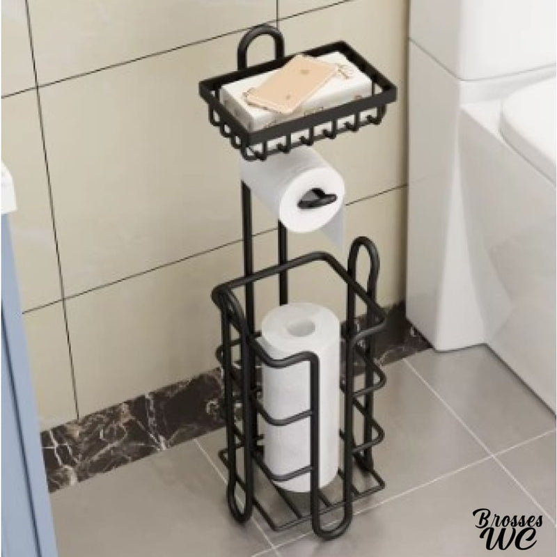 Derouleur papier wc a poser