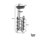 Derouleur papier wc a poser