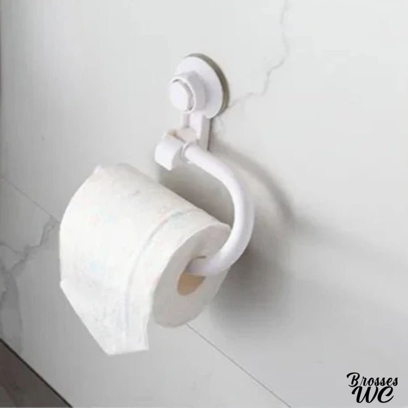 Derouleur papier wc a ventouse