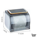 Derouleur papier wc blanc