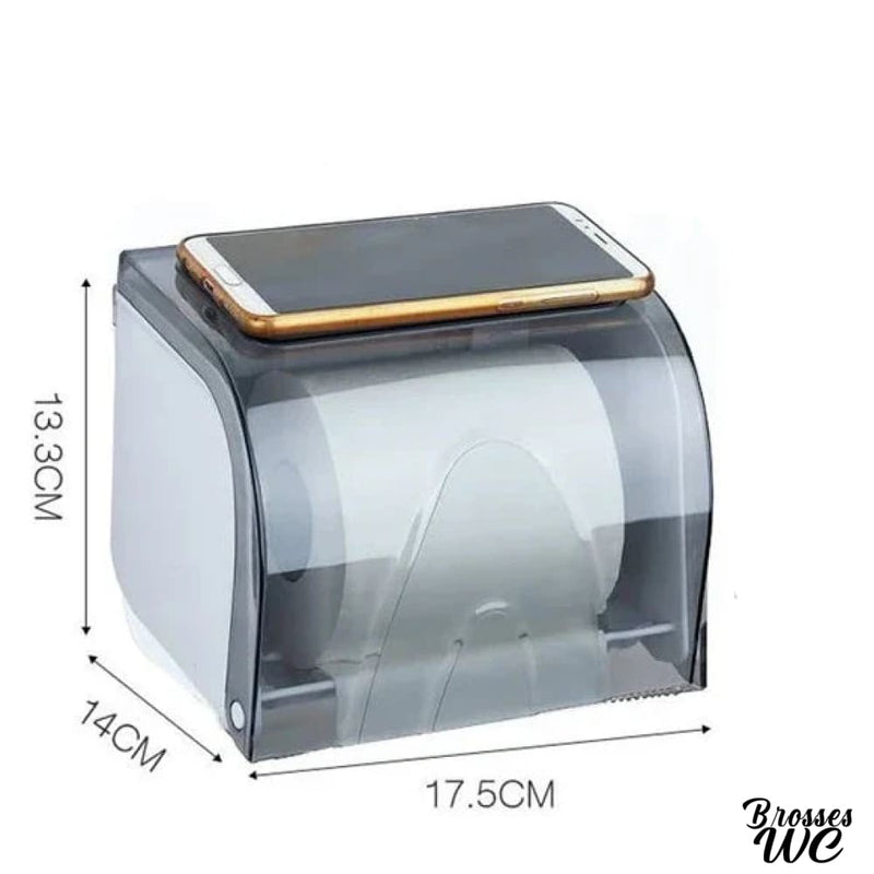 Derouleur papier wc blanc