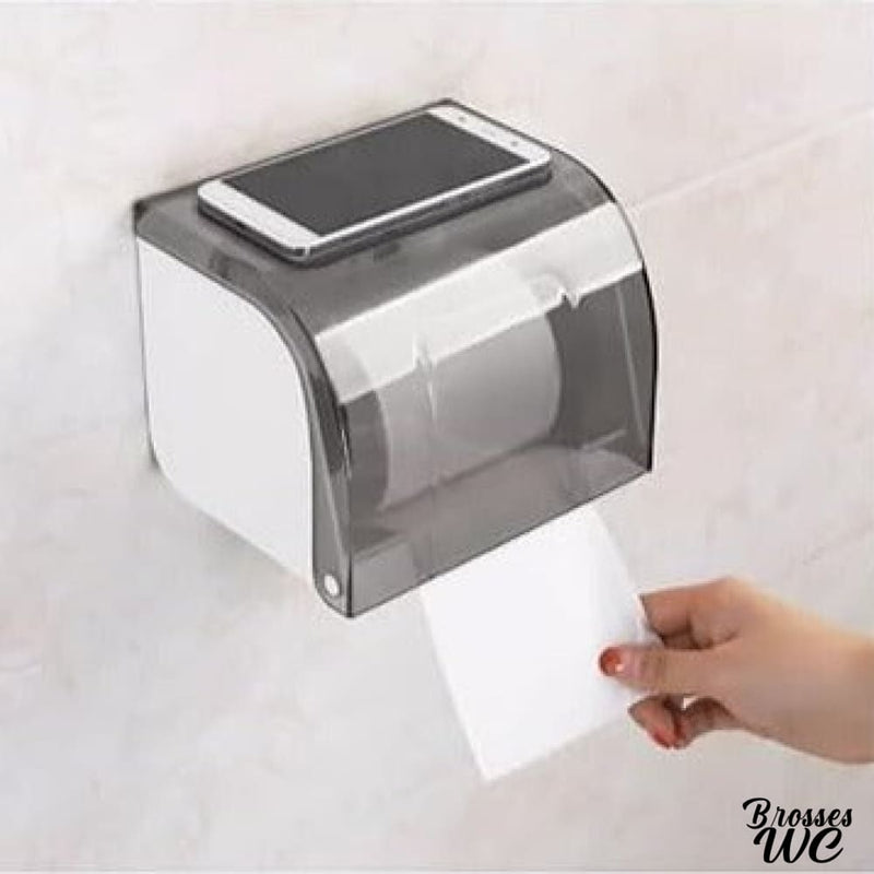 Derouleur papier wc blanc