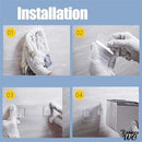 Derouleur papier wc blanc