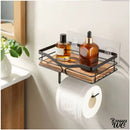 Derouleur papier wc bois