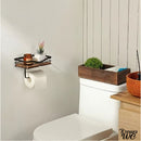 Derouleur papier wc bois