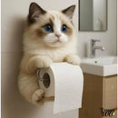 Derouleur papier wc chat