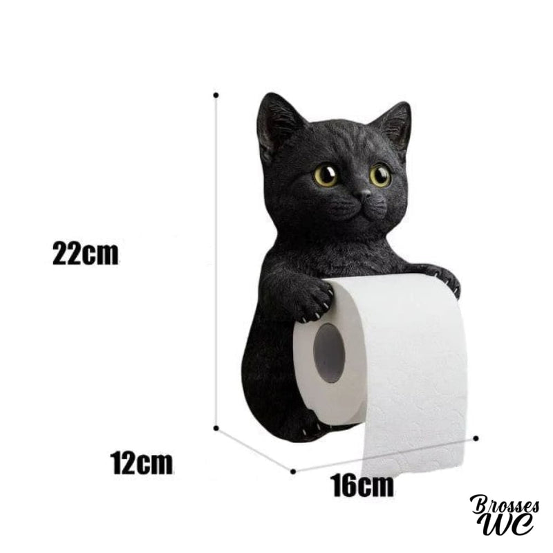 Derouleur papier wc chat