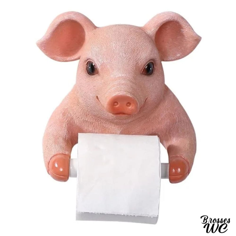 Derouleur papier wc cochon