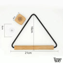 Derouleur papier wc en bois