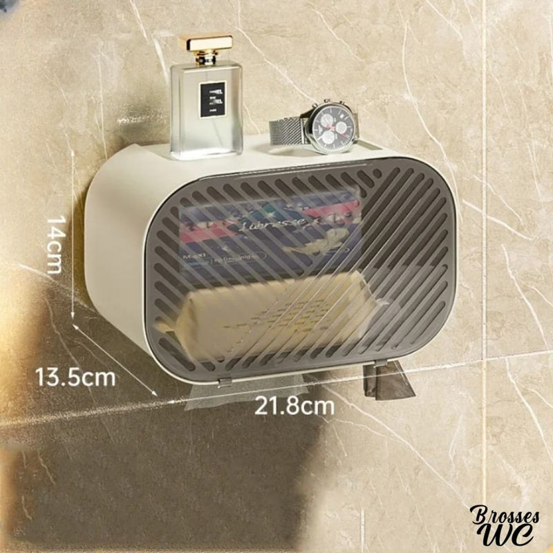 Derouleur papier wc plastique