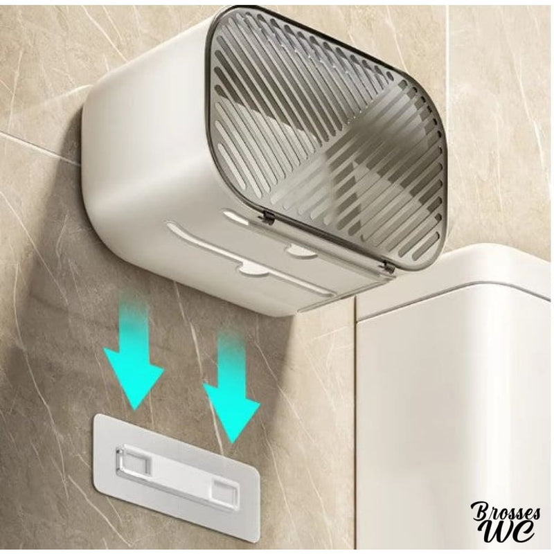 Derouleur papier wc plastique