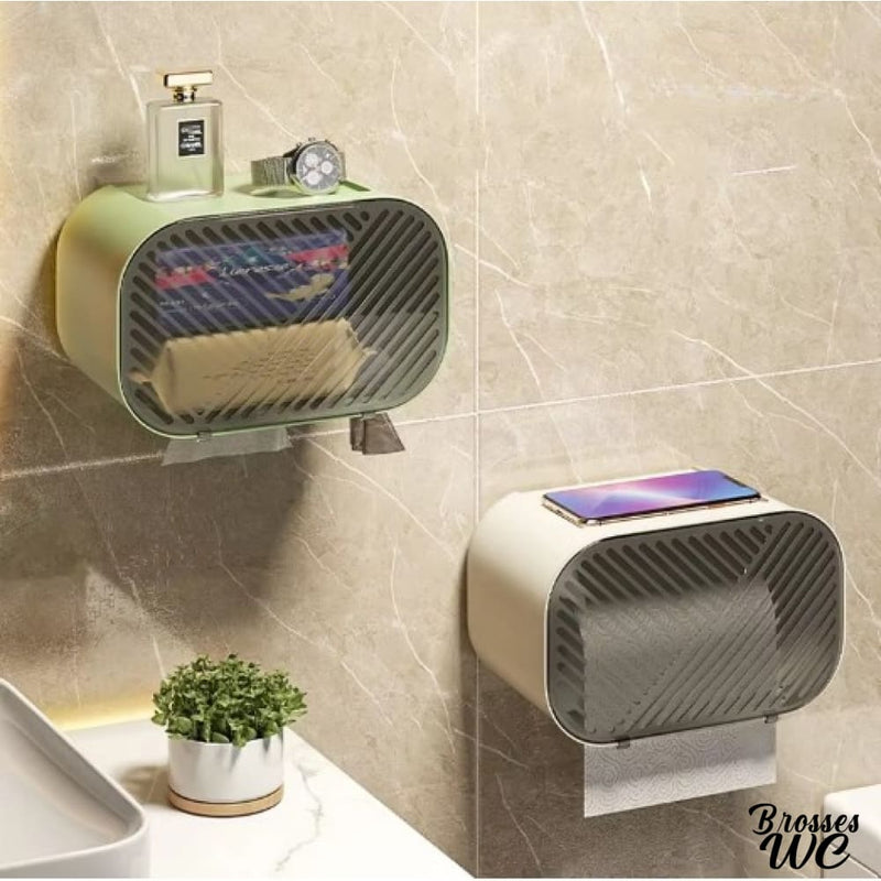 Derouleur papier wc plastique