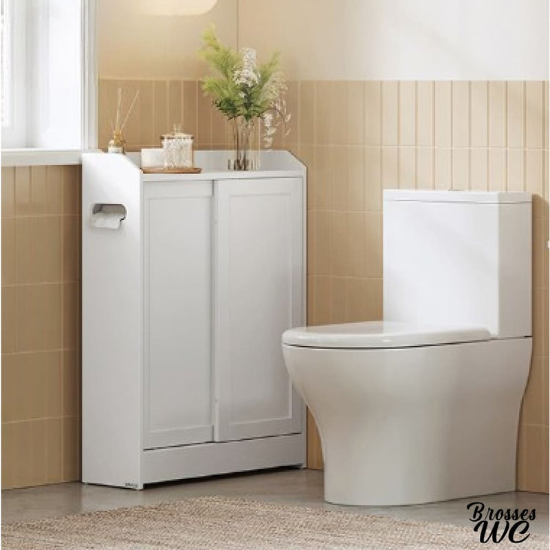 Derouleur papier wc sur pied