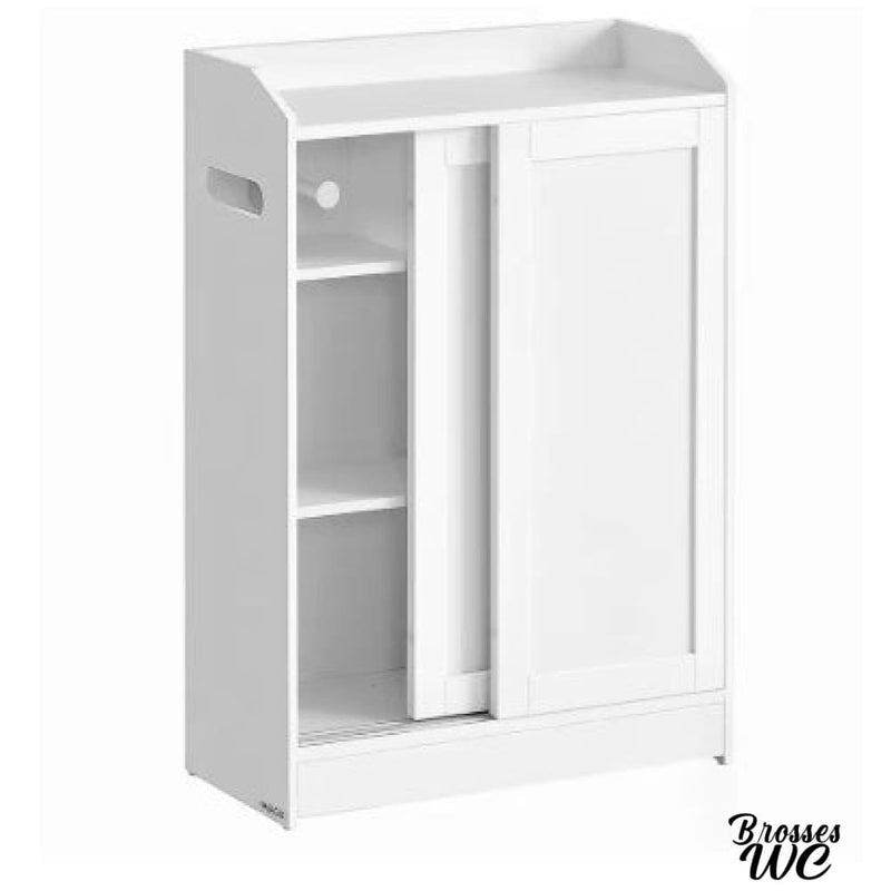 Derouleur papier wc sur pied