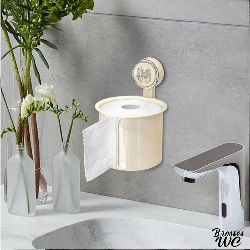 Derouleur papier wc ventouse