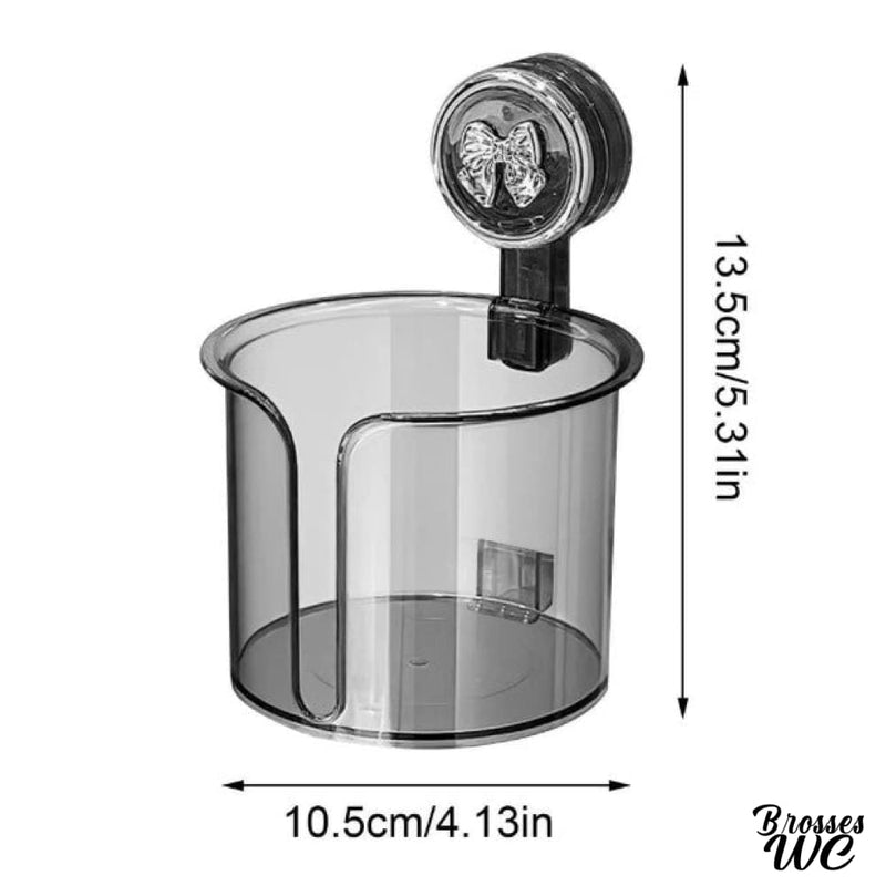 Derouleur papier wc ventouse