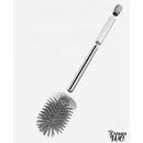 Double brosse wc blanche