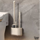 Double brosse wc