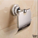 Ensemble brosse à wc et dévidoir papier toilette