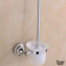 Ensemble brosse à wc et dévidoir papier toilette