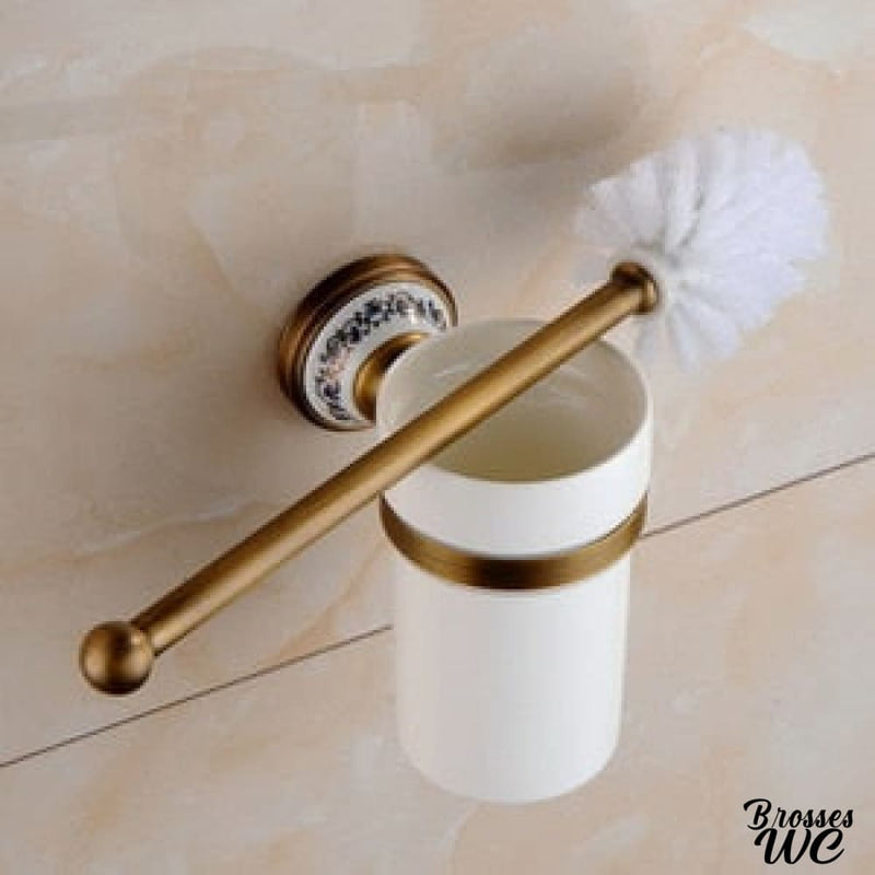 Ensemble brosse et papier wc