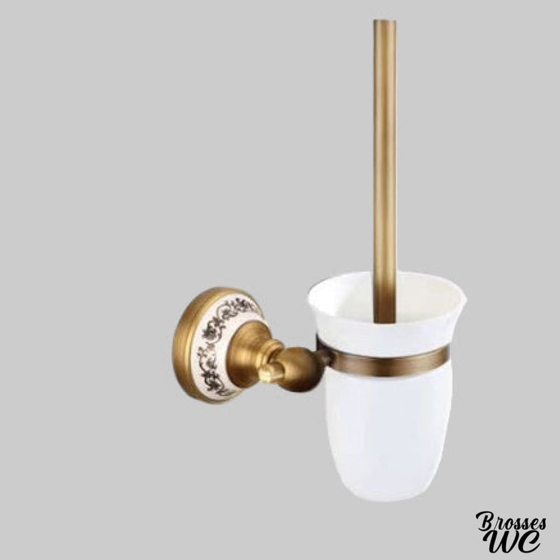 Ensemble brosse et papier wc