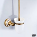 Ensemble brosse et papier wc