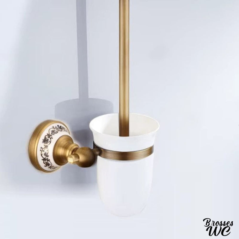 Ensemble brosse et papier wc