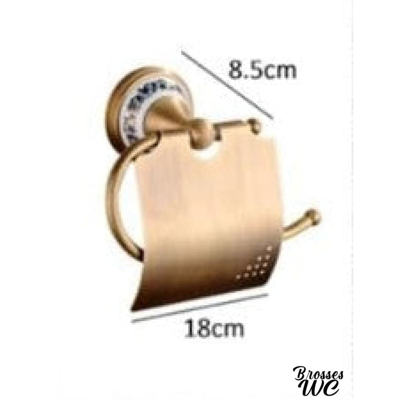 Ensemble brosse et papier wc