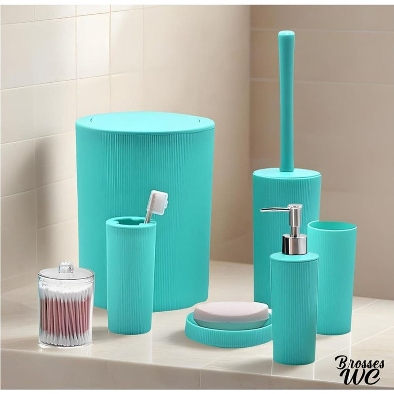 Ensemble brosse wc océan