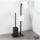 Ensemble brosse wc sur pied