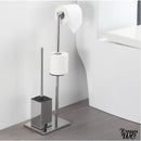 Ensemble brosse wc sur pied