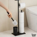 Ensemble derouleur brosse wc