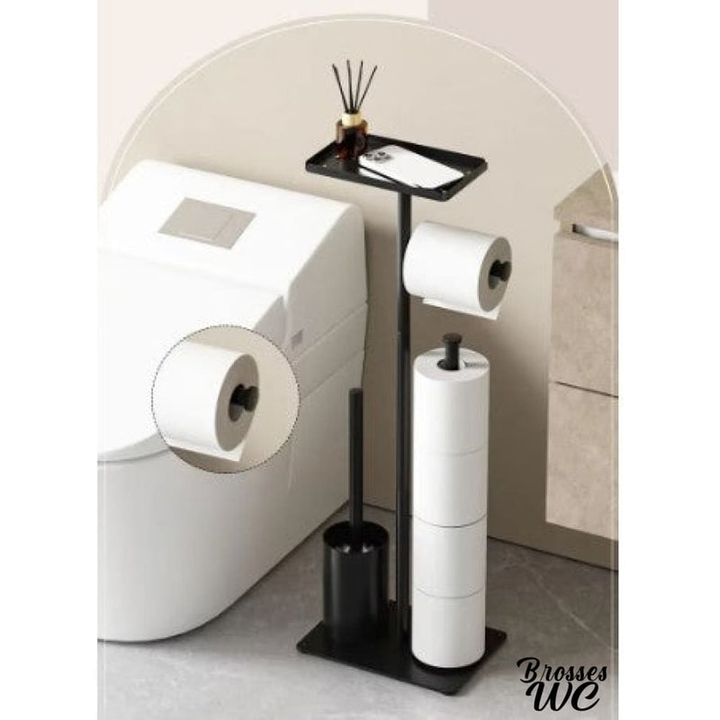 Ensemble derouleur brosse wc