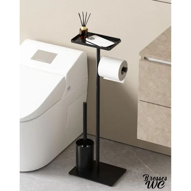 Ensemble derouleur brosse wc
