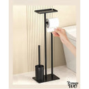 Ensemble derouleur brosse wc