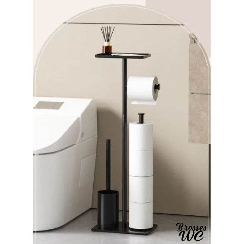 Ensemble derouleur brosse wc